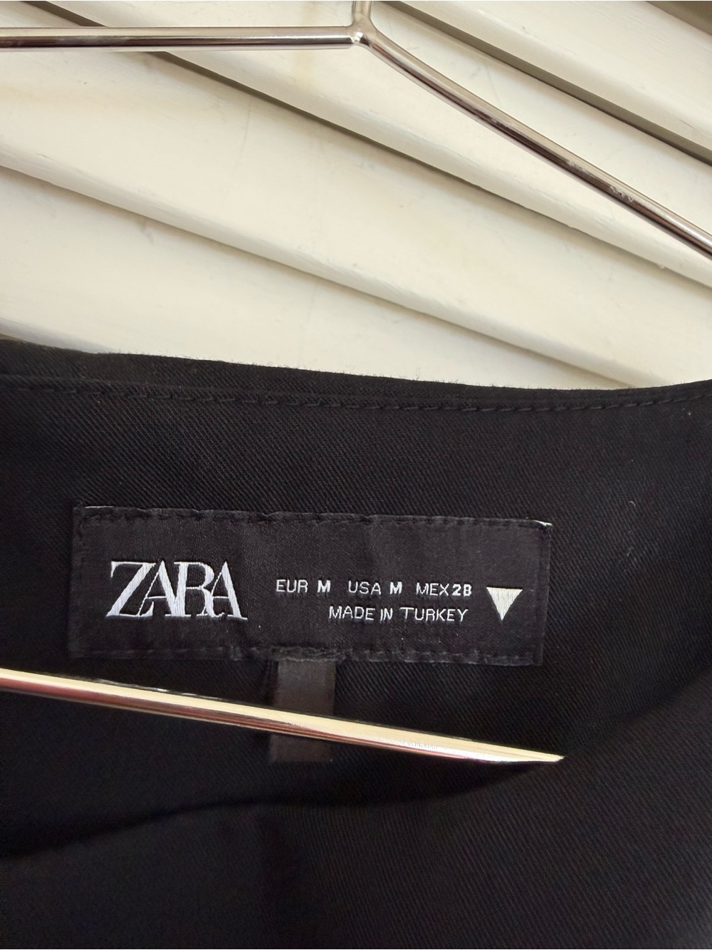 Zara Black Sleeveless Mini Dress with Bows — Size M - Picture 6 of 9